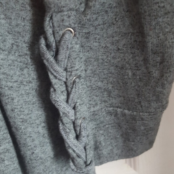 🆕️AEO Green Open Front Plush Cardigan Large - Picture 2 of 4